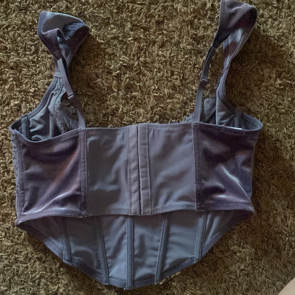 GARAGE corset in lavender size Large - Picture 2 of 2